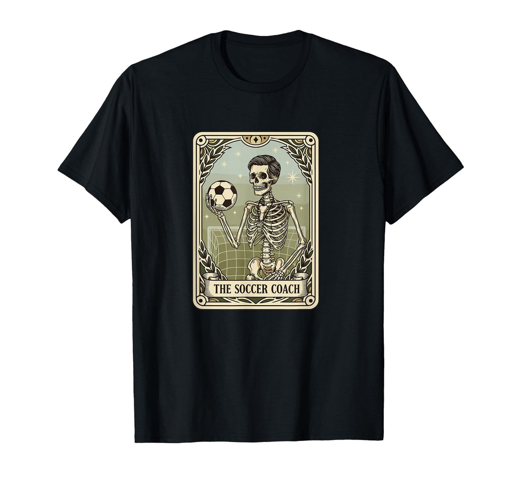 Skeleton Soccer Trainer T-Shirt - Casual Everyday Wear Men Women - T-Shirt, Sweatshirt, Hoodie