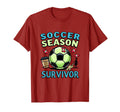 Soccer Season Survivor Funny Soccer Mom T-Shirt - Trendy Graphic Men Women - T-Shirt, Sweatshirt, Hoodie