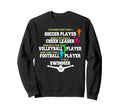 I Do More Kicks Than Soccer Player Sweatshirt - Novelty Apparel Unisex - T-Shirt, Sweatshirt, Hoodie