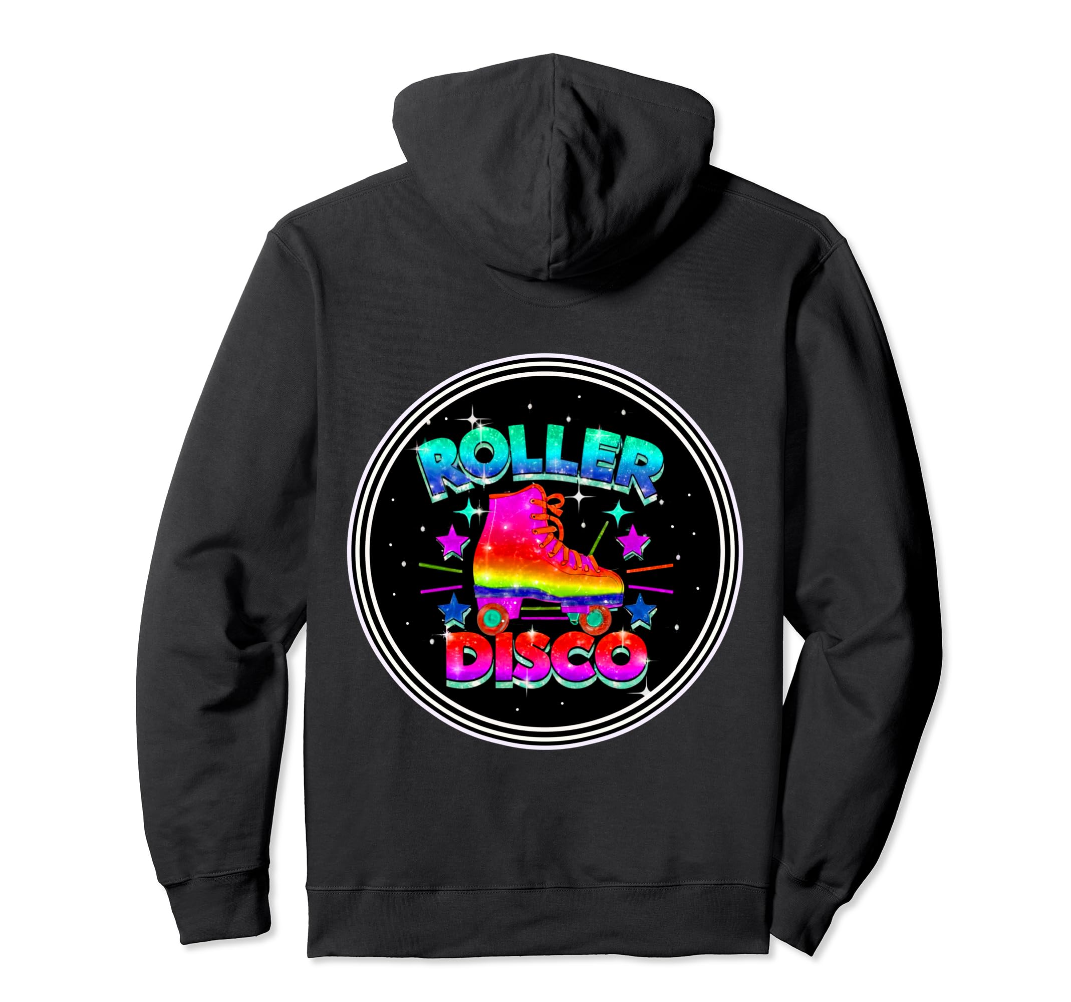 Roller Disco Fun Roller Skates Novelty Hoodie - Minimalist Print Unisex - T-Shirt, Sweatshirt, Hoodie