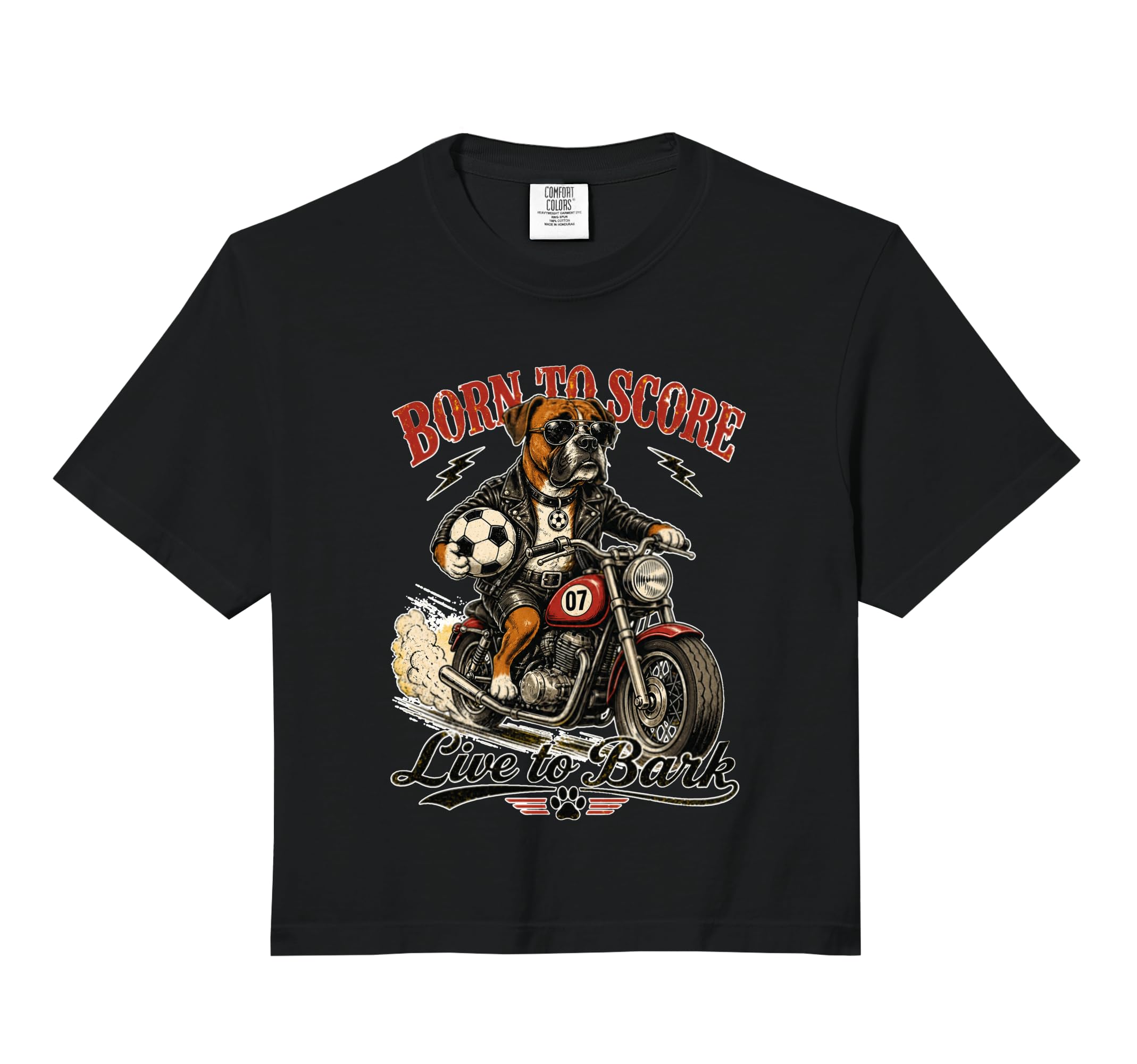 Boxer Motorbike Love Footbal Soccer T-Shirt - Streetwear Style Men Women - T-Shirt, Sweatshirt, Hoodie