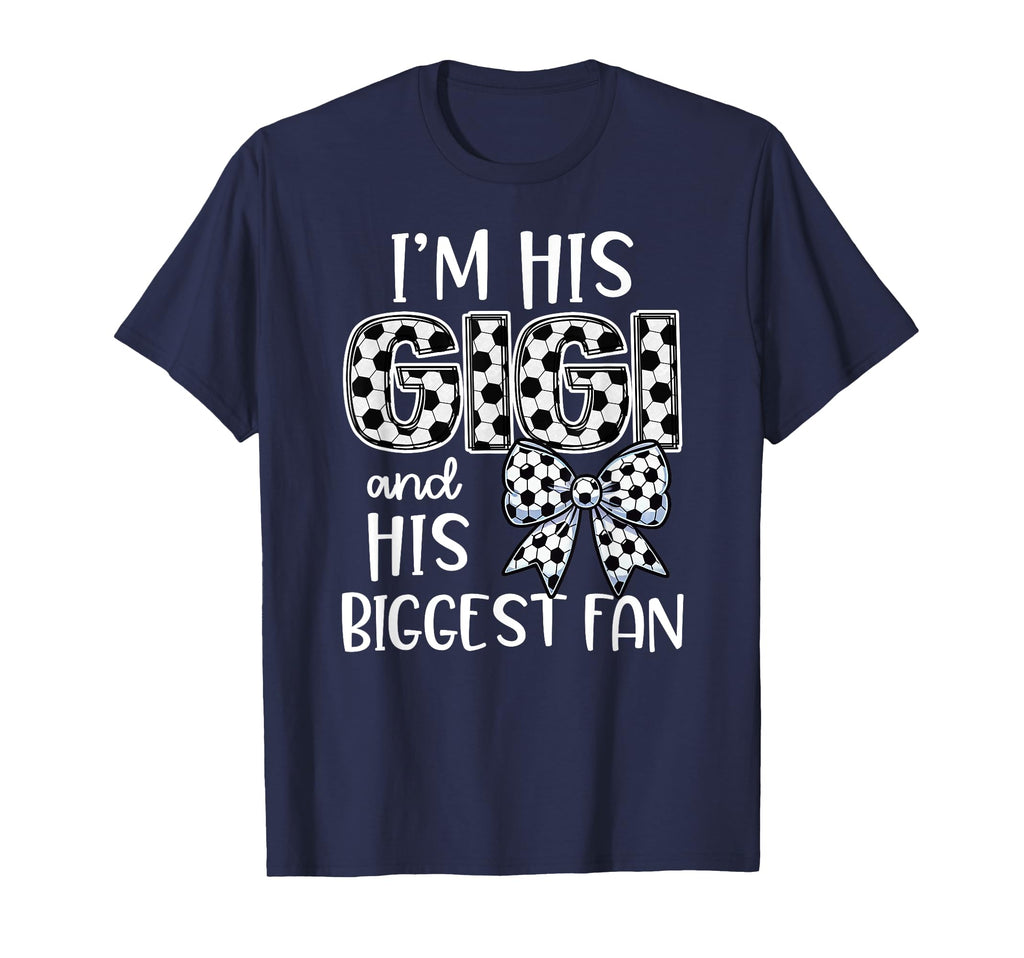 Buncho Gifts Soccer Grandma Blue T-Shirt - Casual Everyday Wear for Adults - T-Shirt, Sweatshirt, Hoodie