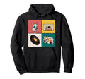 Flip Phone Cassette Tapes 1980S 1990S Hoodie - Minimalist Print Men Women - T-Shirt, Sweatshirt, Hoodie