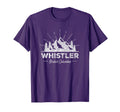 Whistler British Columbia Skiing T-Shirt - Minimalist Print Unisex - T-Shirt, Sweatshirt, Hoodie
