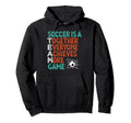 Soccer Coach Practice Ball Game Trainer Hoodie - Novelty Apparel Unisex - T-Shirt, Sweatshirt, Hoodie