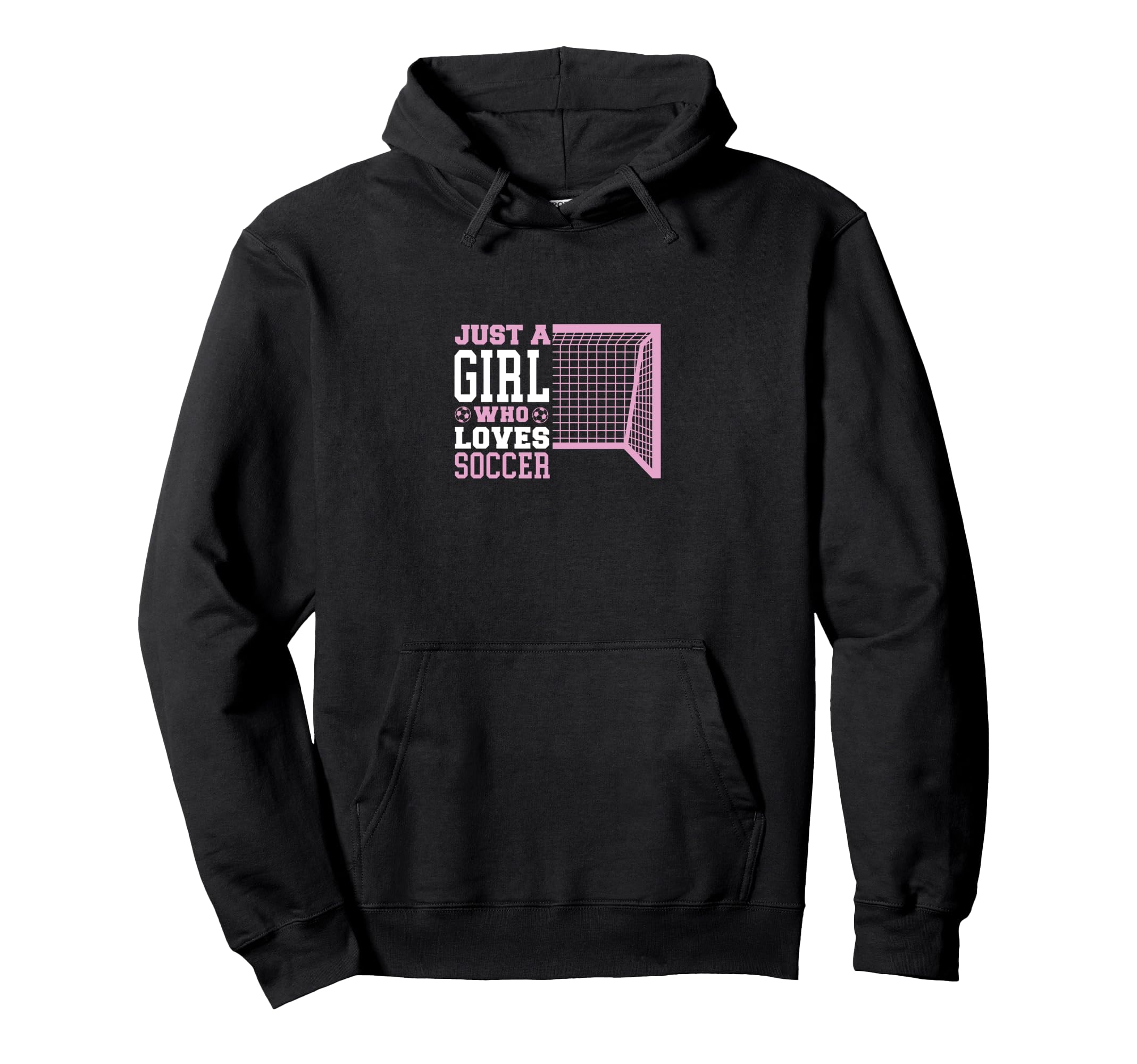 Just Who Loves Soccer Funny Sport Hoodie - Trendy Graphic Men Women - T-Shirt, Sweatshirt, Hoodie
