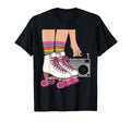 Funny Boombox And Roller Skate 80S 90S T-Shirt - Novelty Apparel Unisex - T-Shirt, Sweatshirt, Hoodie