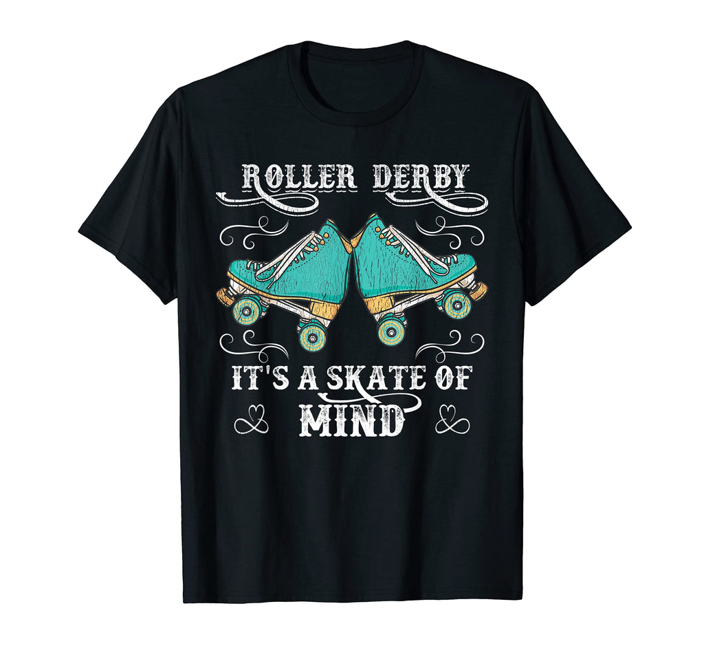 Roller Skates Roller Derby Skater T-Shirt - Custom Art Print for Adults - T-Shirt, Sweatshirt, Hoodie
