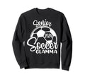 Senior Soccer Glamma 2024 Class Sweatshirt - Streetwear Style for Adults - T-Shirt, Sweatshirt, Hoodie