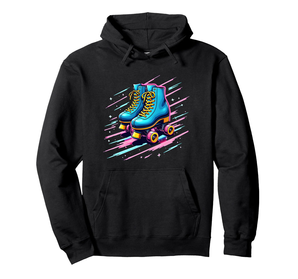Roller Skates Roller Skating Derby Hoodie - Minimalist Print for Adults - T-Shirt, Sweatshirt, Hoodie
