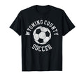 Wyoming County Soccer Distressed 90S T-Shirt - Streetwear Style for Adults - T-Shirt, Sweatshirt, Hoodie