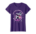 Not Just Pretty Kick Womens Soccer T-Shirt - Minimalist Print for Adults - T-Shirt, Sweatshirt, Hoodie