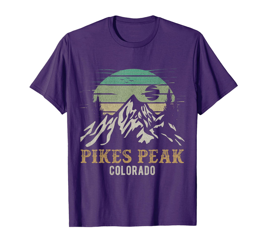 Pikes Peak National Park Hiking Pikes T-Shirt - Graphic Print Men Women - T-Shirt, Sweatshirt, Hoodie