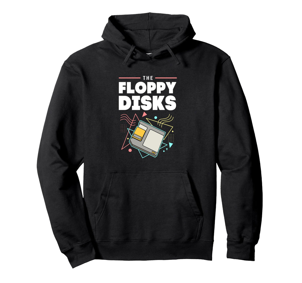 80S Floppy Disk Computer Nerd Floppy Hoodie - Aesthetic Graphic Unisex - T-Shirt, Sweatshirt, Hoodie