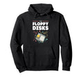 80S Floppy Disk Computer Nerd Floppy Hoodie - Aesthetic Graphic Unisex - T-Shirt, Sweatshirt, Hoodie
