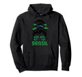 Brazil Gift Flag Brazilian Fan Samba Brasil Hoodie - Trendy Graphic Unisex - T-Shirt, Sweatshirt, Hoodie