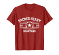 Sacred Heart Spartans High Sweatshirt - Fun Novelty Design for Adults - T-Shirt, Sweatshirt, Hoodie