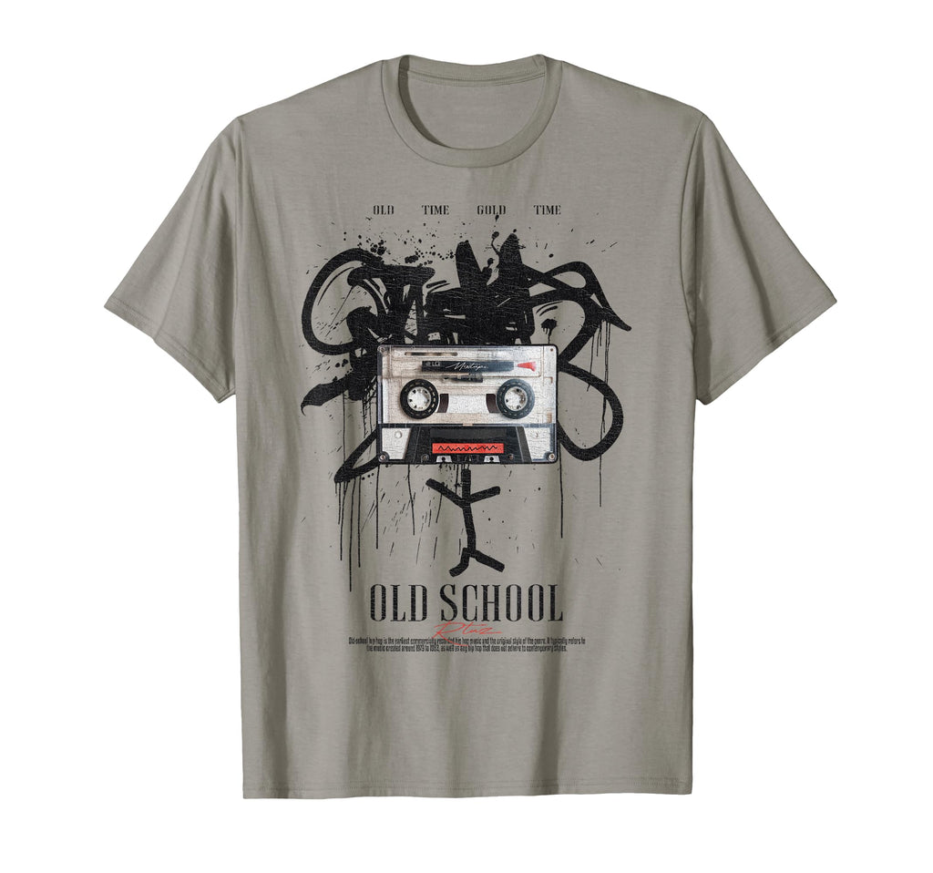 Old School Music Tape Mixtape T-Shirt - Aesthetic Graphic Men Women - T-Shirt, Sweatshirt, Hoodie