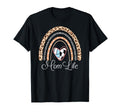 Mom Life Boho Rainbow Funny Soccer T-Shirt - Custom Art Print Unisex - T-Shirt, Sweatshirt, Hoodie