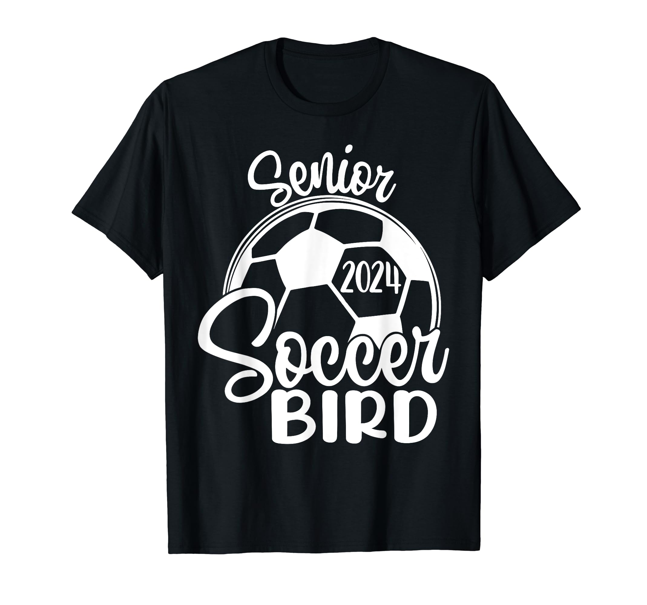 Senior Soccer Bird 2024 Class 2024 T-Shirt - Aesthetic Graphic for Adults - T-Shirt, Sweatshirt, Hoodie