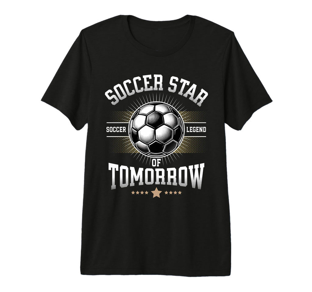 Soccer Star Tomorrow Talent Practice T-Shirt - Trendy Graphic Men Women - T-Shirt, Sweatshirt, Hoodie