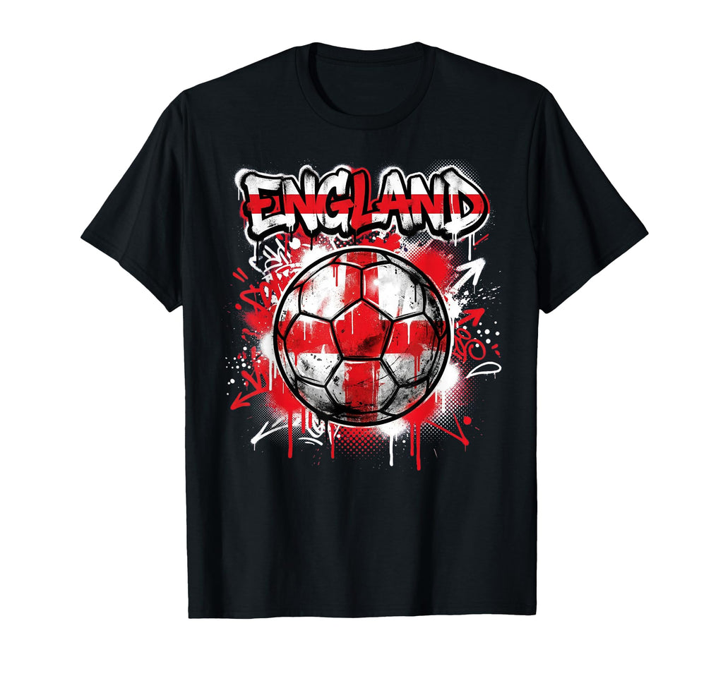 England Football Soccer Player Flag T-Shirt - Novelty Apparel Men Women - T-Shirt, Sweatshirt, Hoodie