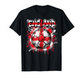 England Football Soccer Player Flag T-Shirt - Custom Art Print Unisex - T-Shirt, Sweatshirt, Hoodie
