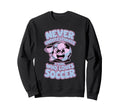 Soccer Players Soccer Soccer Sweatshirt - Minimalist Print Unisex - T-Shirt, Sweatshirt, Hoodie