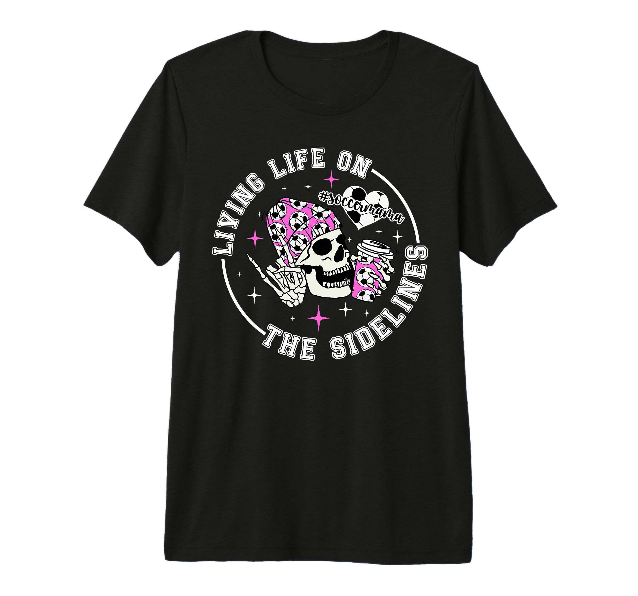 Soccer Mama Funny Soccer Mom Soccer T-Shirt - Custom Art Print Unisex - T-Shirt, Sweatshirt, Hoodie