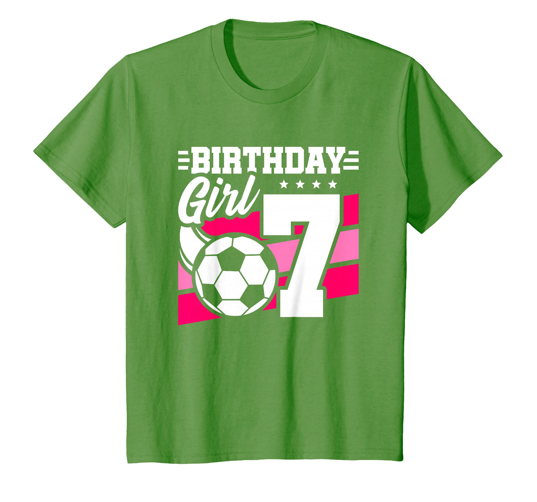 Soccer Birthday Party 7 Year Old 7Th T-Shirt - Unique Graphic for Adults - T-Shirt, Sweatshirt, Hoodie