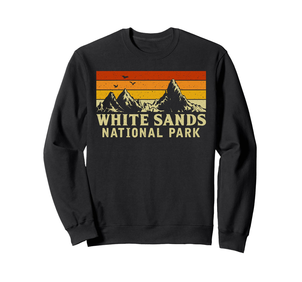 Mountain Graphics White Sands Sweatshirt - Aesthetic Graphic Men Women - T-Shirt, Sweatshirt, Hoodie