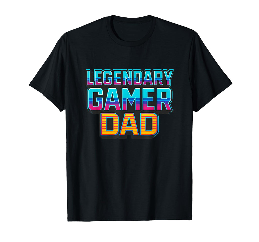 Legend Gamer Dad Arcade Gaming T-Shirt - Graphic Print for Adults - T-Shirt, Sweatshirt, Hoodie