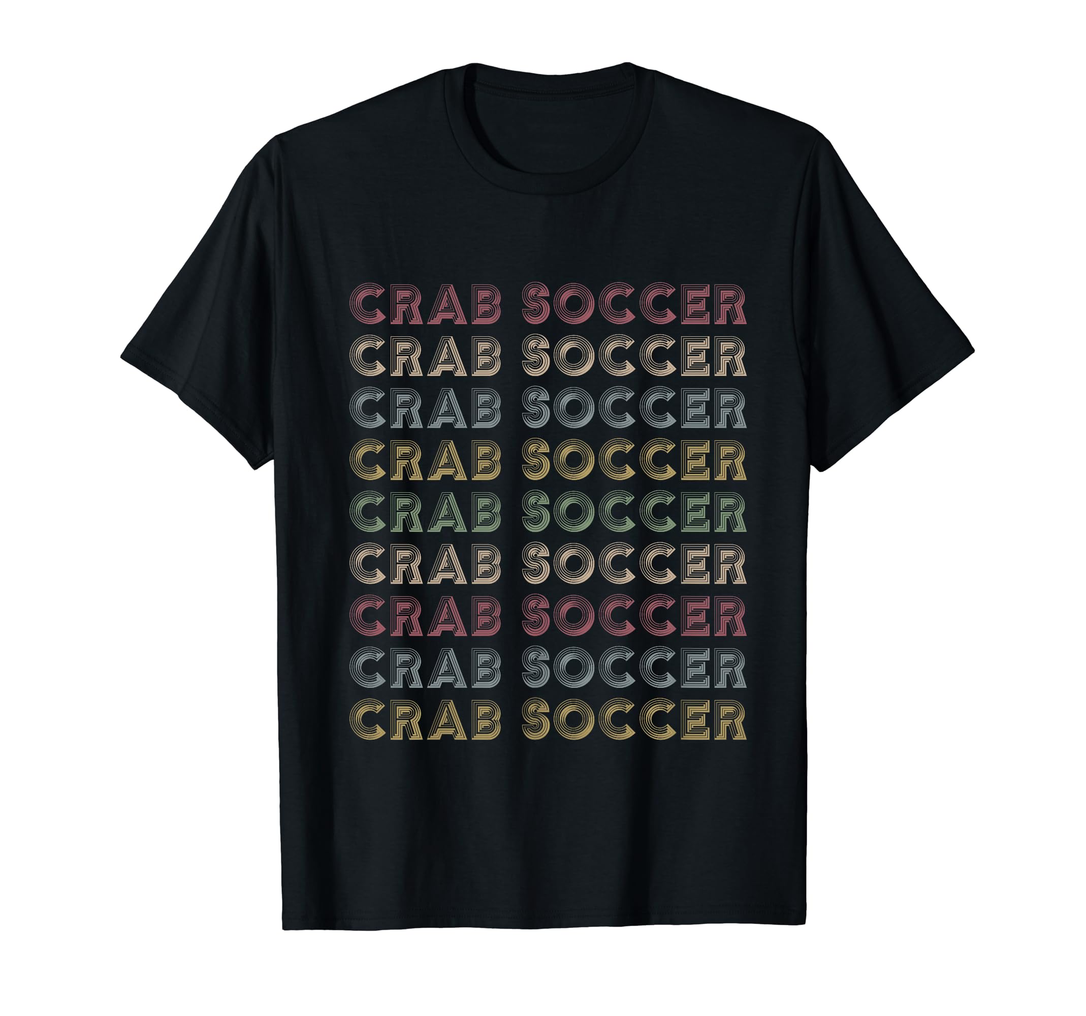 Crab Soccer Repetitive Player T-Shirt - Minimalist Print for Adults - T-Shirt, Sweatshirt, Hoodie