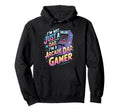 Arcade Dad Gamer Gaming Dad Video Game Arcade Hoodie - Graphic Print Unisex - T-Shirt, Sweatshirt, Hoodie