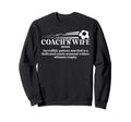 Soccer Coachs Wife Definition Wife Sweatshirt - Minimalist Print Men Women - T-Shirt, Sweatshirt, Hoodie