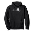Soccer Players Heartbeat Football Hoodie - Casual Everyday Wear Unisex - T-Shirt, Sweatshirt, Hoodie