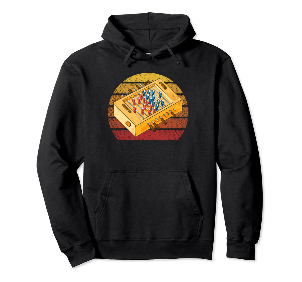 Foosball Player Football Hilarious Soccer Hoodie - Custom Art Print Unisex - T-Shirt, Sweatshirt, Hoodie