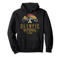 Olympic National Park Campfire Hoodie - Trendy Graphic for Adults - T-Shirt, Sweatshirt, Hoodie