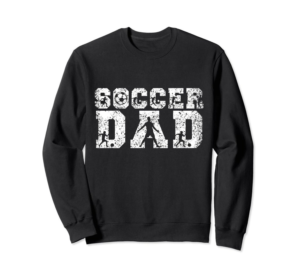 Soccer Dad Father Player Daddy Sweatshirt - Minimalist Print for Adults - T-Shirt, Sweatshirt, Hoodie