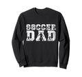 Soccer Dad Father Player Daddy Sweatshirt - Minimalist Print for Adults - T-Shirt, Sweatshirt, Hoodie