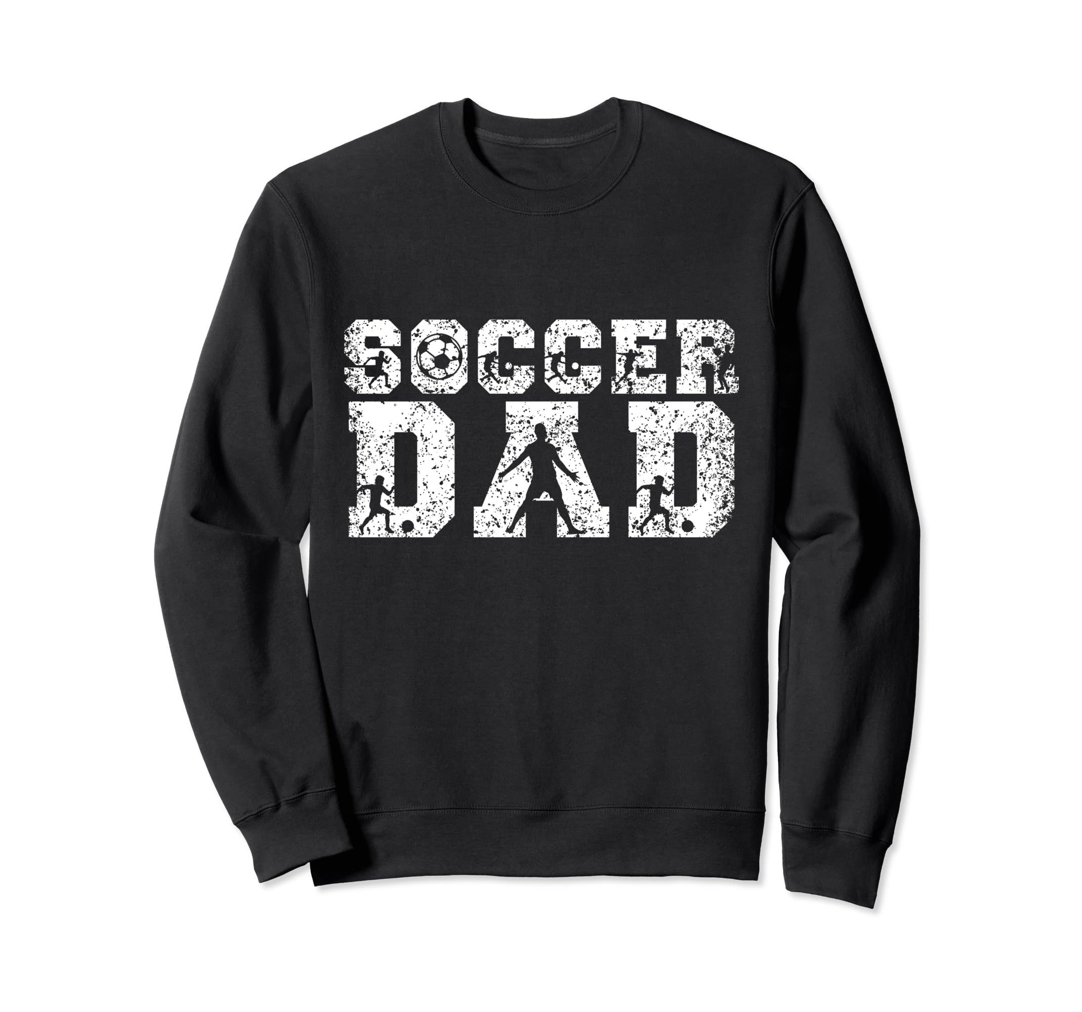 Soccer Dad Father Player Daddy Sweatshirt - Minimalist Print for Adults - T-Shirt, Sweatshirt, Hoodie
