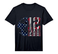 12 Years Being Awesome Soccer 12Th T-Shirt - Custom Art Print for Adults - T-Shirt, Sweatshirt, Hoodie