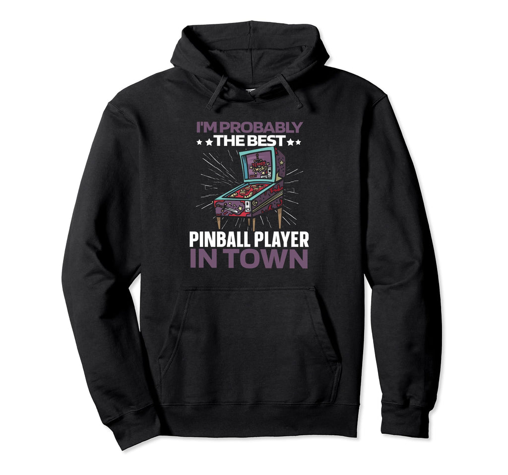 Pinball Arcade Machine Game Pinball Hoodie - Aesthetic Graphic for Adults - T-Shirt, Sweatshirt, Hoodie