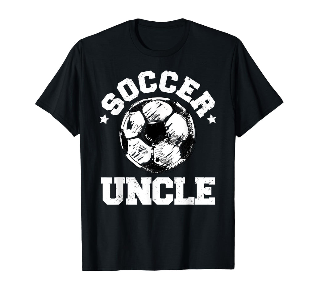 Soccer Uncle Soccer Ball Distressed T-Shirt - Custom Art Print Men Women - T-Shirt, Sweatshirt, Hoodie