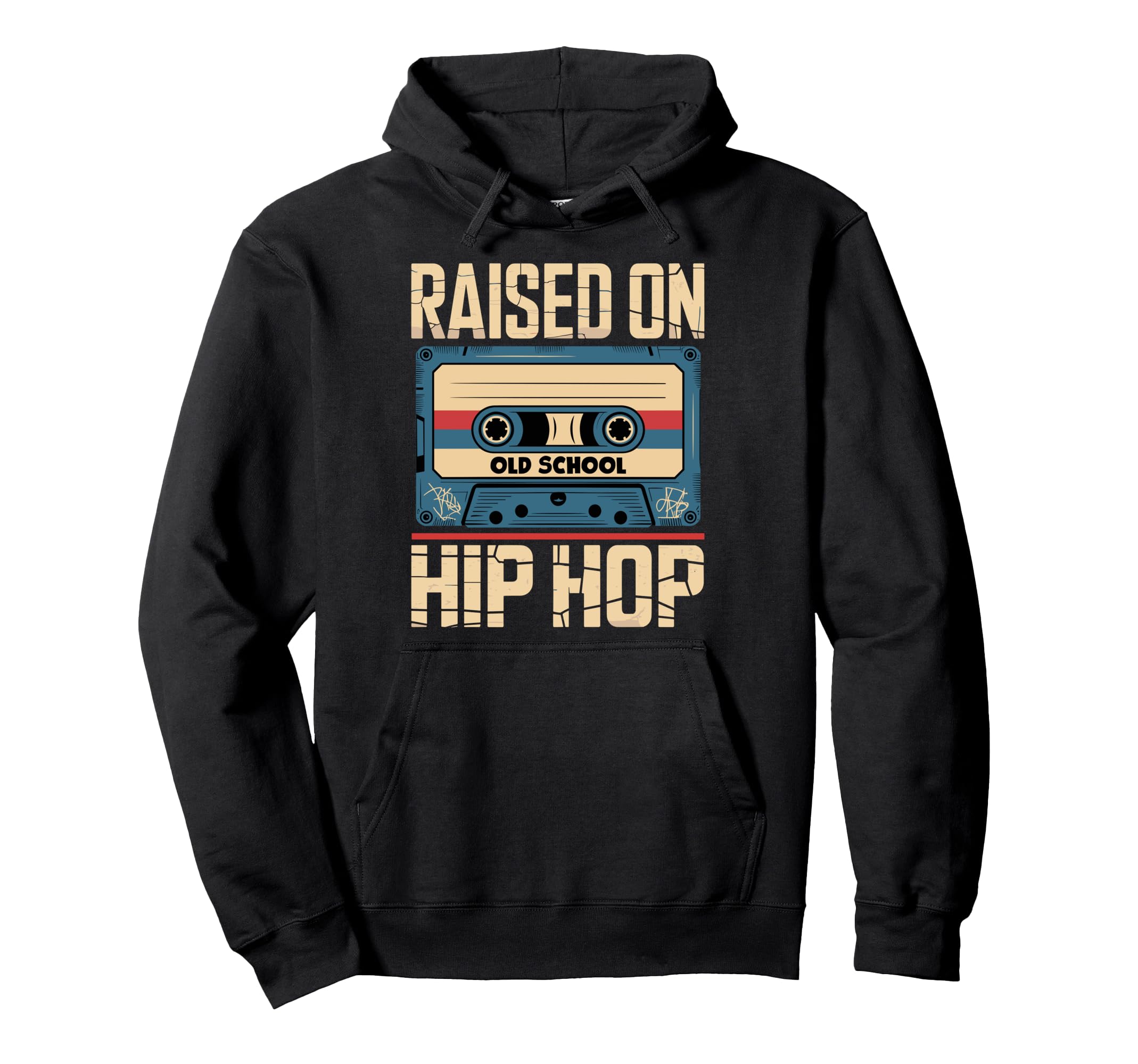 Hop Gangster Cassette Graffiti Music Rap Hoodie - Graphic Print Men Women - T-Shirt, Sweatshirt, Hoodie