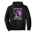 Raised 90S Bands Cassette Tape Hoodie - Trendy Graphic Unisex - T-Shirt, Sweatshirt, Hoodie
