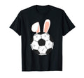 Soccer Easter Ball Bunny Soccer T-Shirt - Unique Graphic Unisex - T-Shirt, Sweatshirt, Hoodie