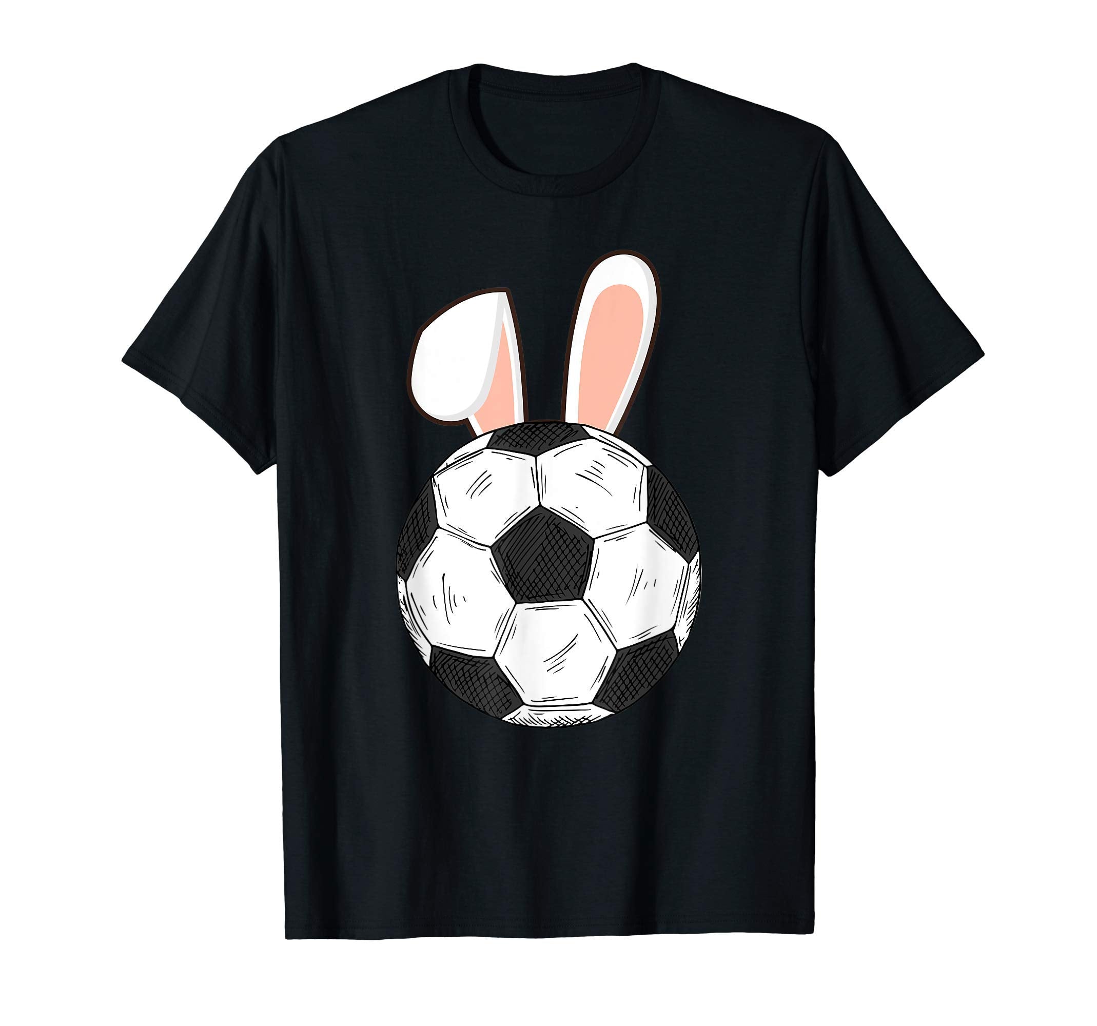 Soccer Easter Ball Bunny Soccer T-Shirt - Unique Graphic Unisex - T-Shirt, Sweatshirt, Hoodie