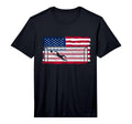 Patriotic Soccer 4Th July Usa T-Shirt - Custom Art Print for Adults - T-Shirt, Sweatshirt, Hoodie