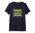 Trendy Soccer Is My Favorite Season T-Shirt - Minimalist Print for Adults - T-Shirt, Sweatshirt, Hoodie